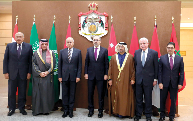 «الوزاري العربي»: المجموعة العربية تسعى للحصول على اعتراف دولي بفلسطين