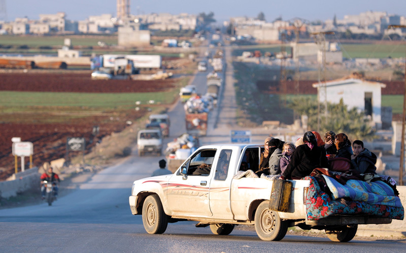 قوات النظام السوري   تصل إلى مطار أبوالظهور العسكري