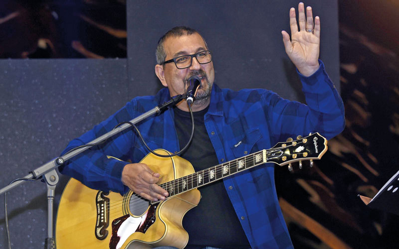 سيف شاهين قدّم باقة من الأغنيات المتنوعة. من المصدر