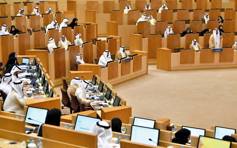 مجلس الوزراء وافق على توفير الدعم المالي للمبادرات الهادفة إلى تعزيز اللغة العربية.  تصوير: نجيب محمد