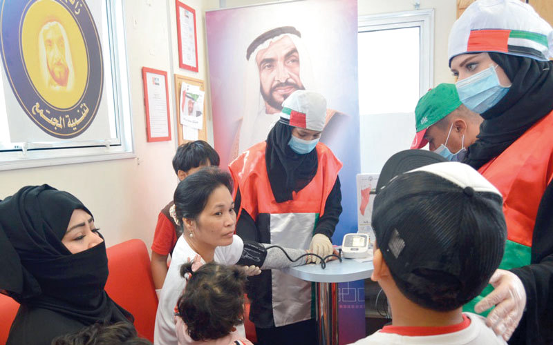 عيادة زايد المتنقلة تتضمن وحدات متحركة ومجهزة بأحدث المعدات. من المصدر