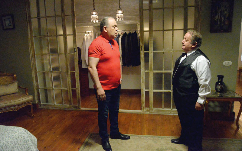 المسلسل يجمع عدداً كبيراً من الفنانين. من المصدر