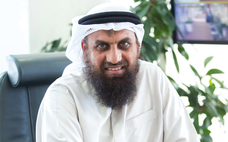 هاشم سالم القيواني: &laquo;الإدارة تنظر حالياً في قضايا، قيمة المطالبات فيها مليارات الدراهم، لإبداء الرأي بشأنها&raquo;.