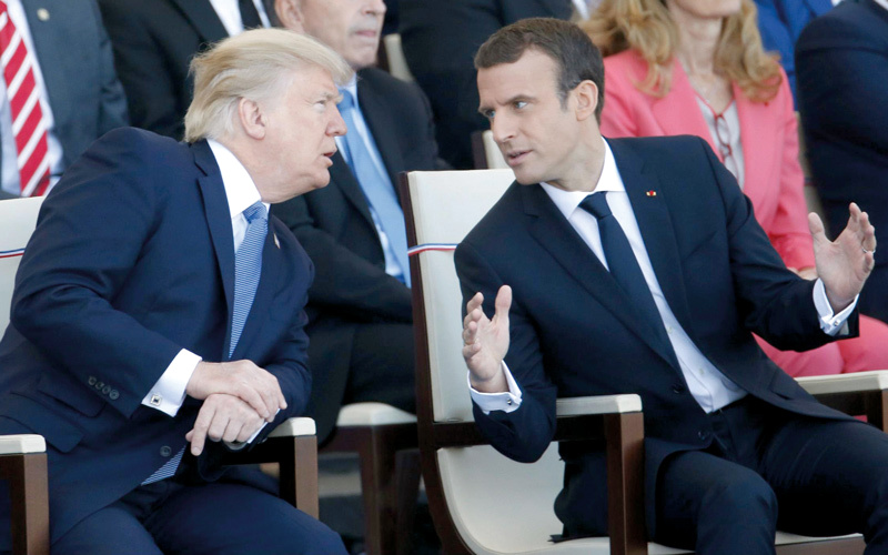 العلاقة بين الرجلين ودية للغاية رغم الاختلافات حول قضايا عدة. أ.ب