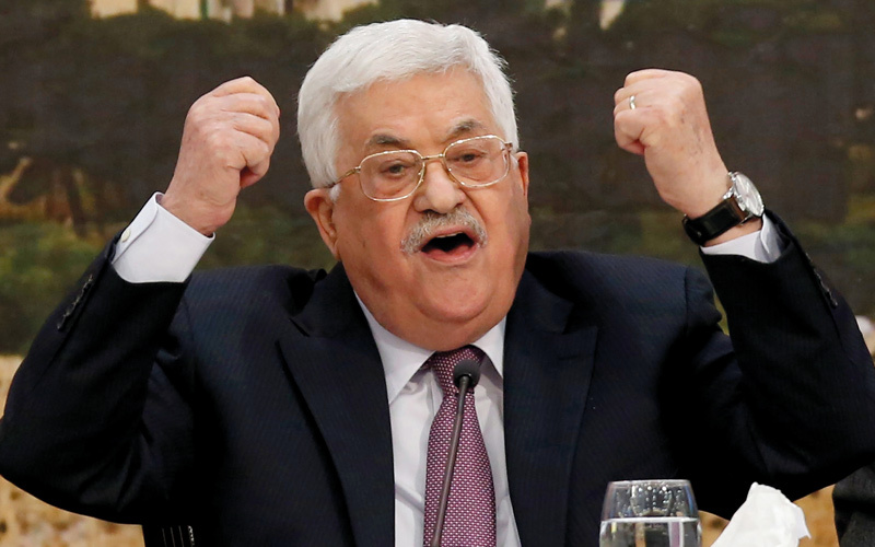 محمود عباس

رفض قرار ترامب.