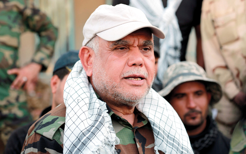 زعيم قوات بدر هادي الاميري يصبوا إلى دخول عالم السياسة من جديد.ي ب ا