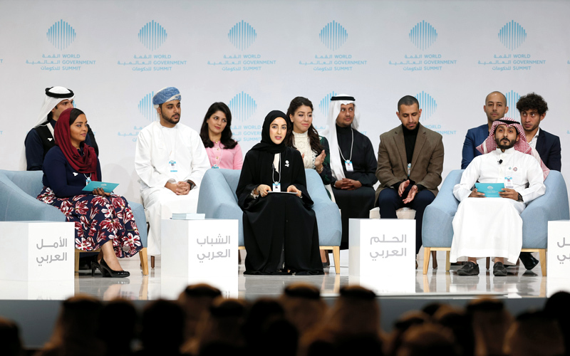 المزروعي: المبادرات التي وضعها الشباب خلال القمة السابقة تحققت في أقل من عام. تصوير: أحمد عرديتي