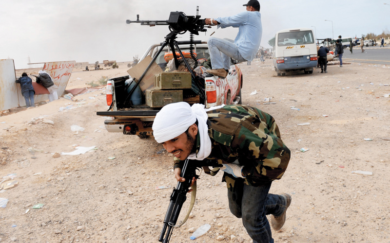 حرب الفرقاء الليبيين مستمرة. أ.ف.ب