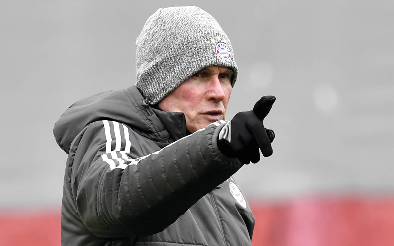 مدرب بايرن ميونيخ يوب هاينكس. أ.ف.ب