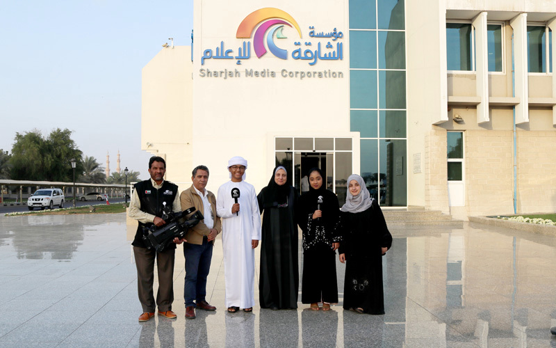 طاقم عمل برنامج «نحن المستقبل». من المصدر