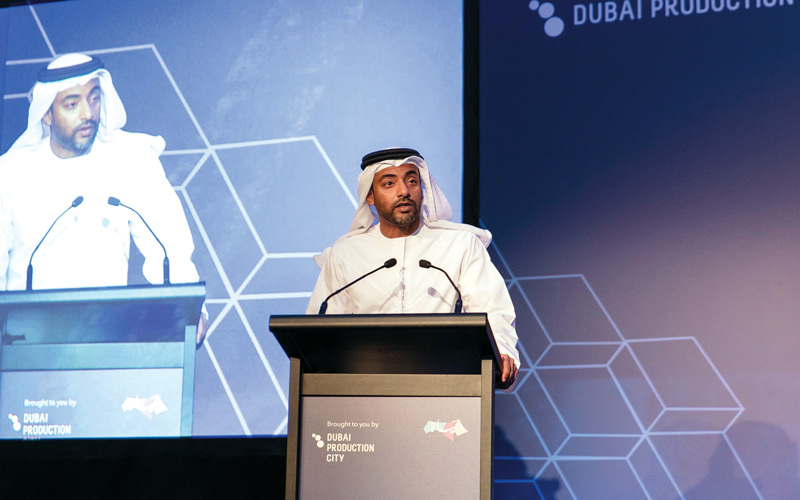 ماجد السويدي:&laquo;رأينا مدى التغيير الذي يشهده قطاع الإعلام، والتطوّر المستمر الذي يحققه&raquo;.