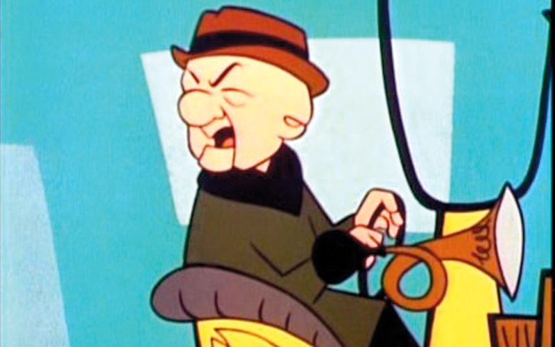 شخصية «السيد ماغو» ظهرت في الأربعينات.  أرشيفية