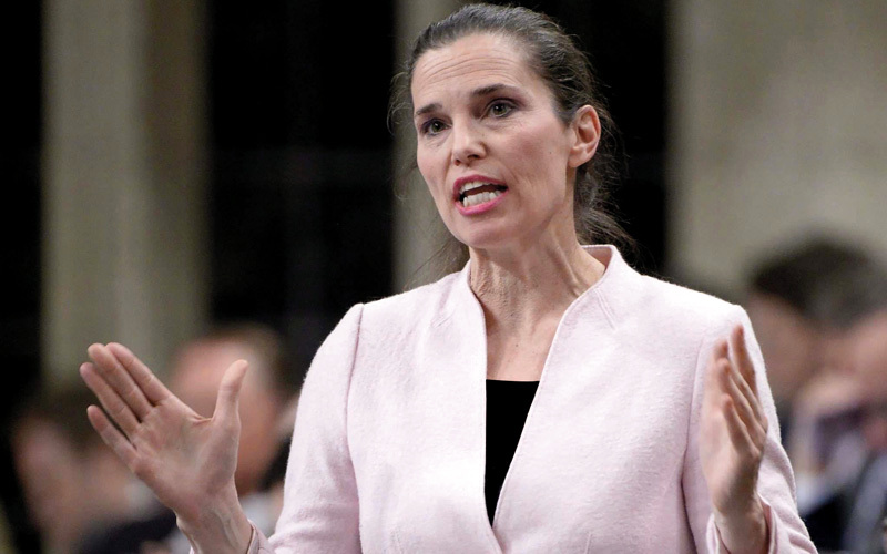 وزيرة العلوم الكندية كريستي دنكان. «كناديان برس»