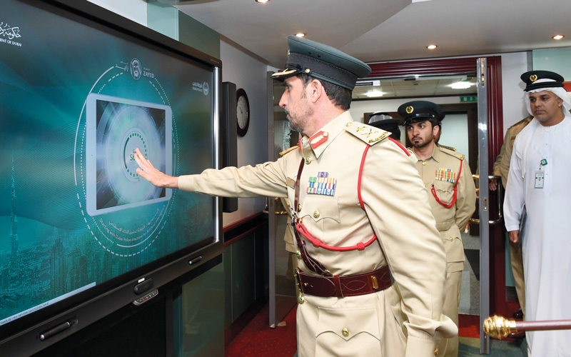 شرطة دبي تدشن منظومتها للذكاء الاصطناعي