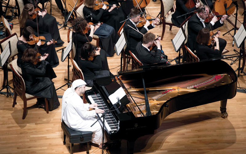 إيهاب درويش قدم عرضه العالمي الأول في مهرجان أبوظبي 2018. من المصدر