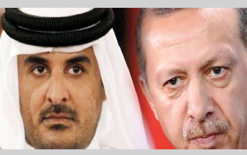 أردوغان وتميم.. تحالف ضد «التحالف العربي». أرشيفية