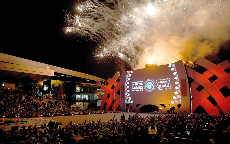 جانب من حفل الافتتاح. تصوير: إريك أرازاس