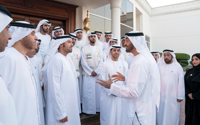 محمد بن زايد أكّد لفرق «الهلال» أن الإمارات قيادة وشعباً تفتخر وتعتز ببذلكم وعطائكم.

من المصدر
