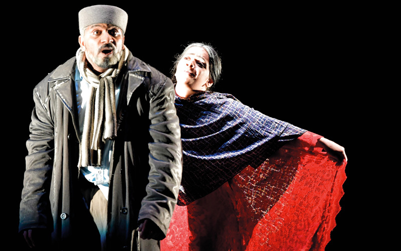 أبطال «تداعيات» انشغلوا بهواجس مرحلة لا يعيشونها إلا أنها تسكنهم.

تصوير: مصطفى قاسمي