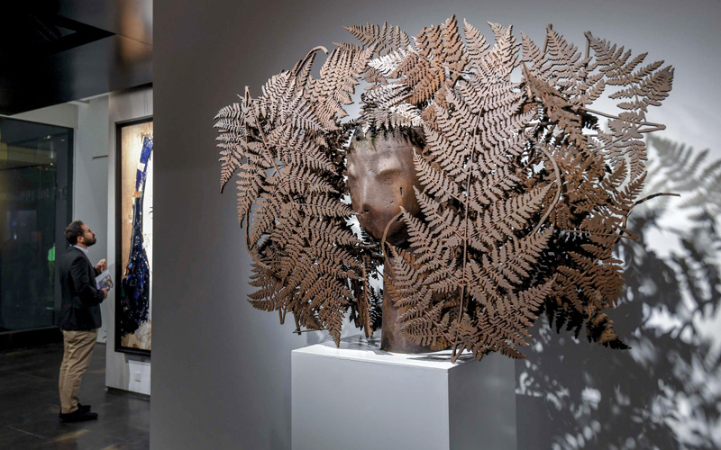 النسخة الـ27 من «خريطة الفن» توفر دليلاً فنياً وثقافياً شاملاً للأحداث والمعارض الكبرى. تصوير: أشوك فيرما