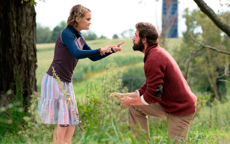 في «مكان هادئ».. غابت الكلمات وحضرت الإشارات والمتعة. أ.ب