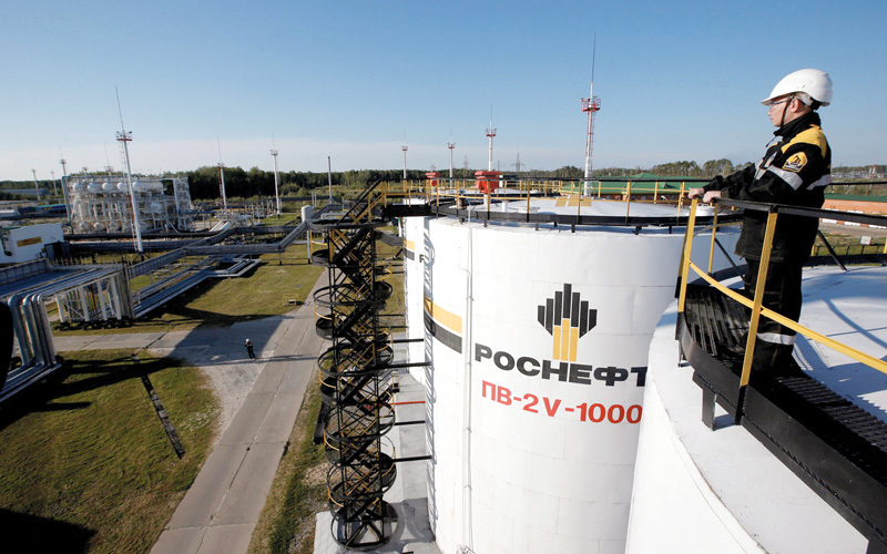 النفط يعتبر شريان الحياة بالنسبة للاقتصاد الروسي.  أرشيفية