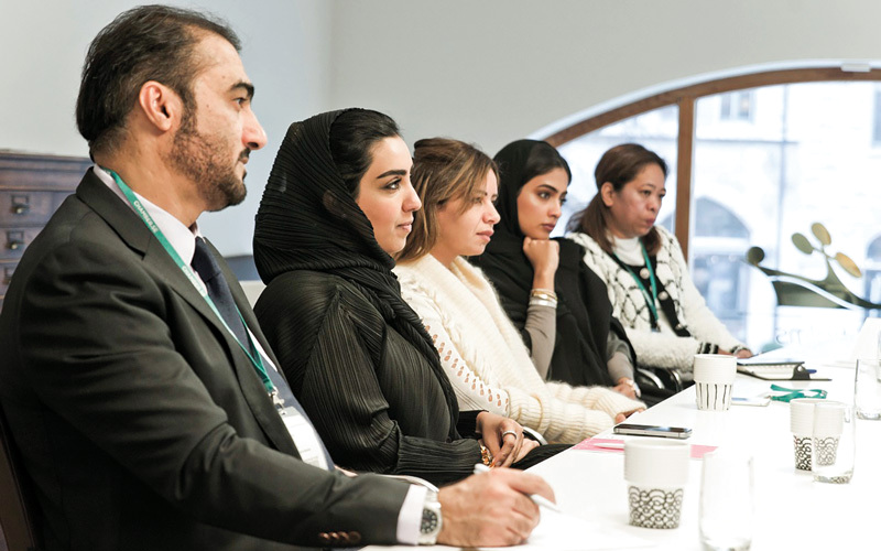 الوفد الإماراتي زار عدداً من الهيئات والمؤسسات السويدية. من المصدر