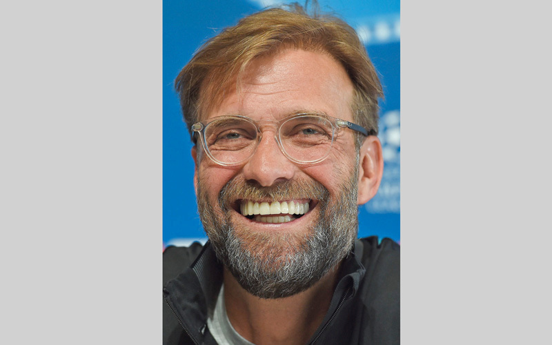 كلوب مدرب ليفربول. أ.ف.ب