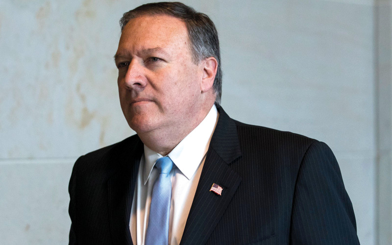 بومبيو يمتلك سجلاً أفضل من بولتون في مجال التدخل من أجل حقوق الإنسان. يو.بي.آي