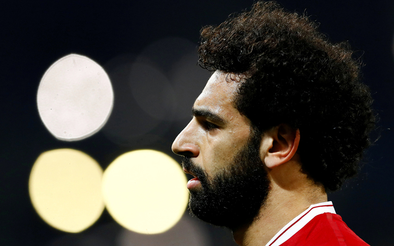 الجمهور بانتظار إبداعات النجم المصري محمد صلاح في مونديال روسيا. رويترز