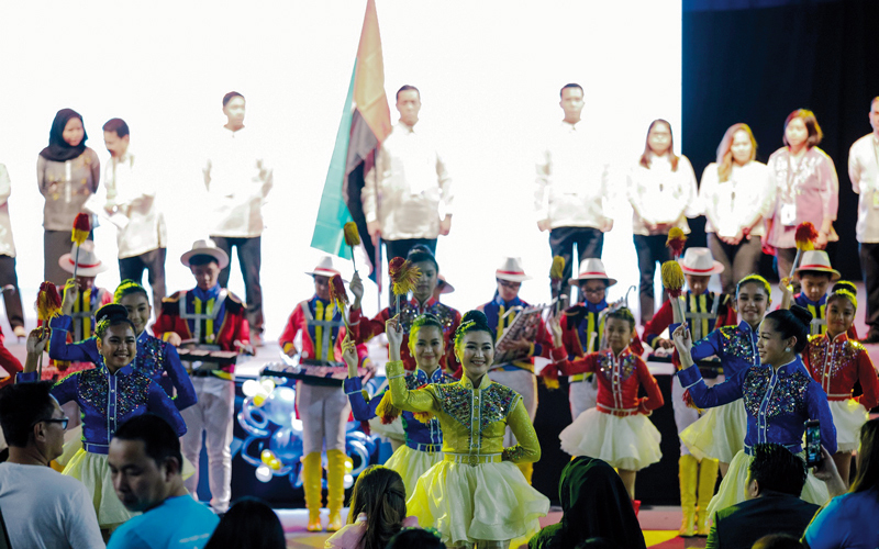 من فقرات الكرنفال الذي ضم فعاليات متنوعة. من المصدر