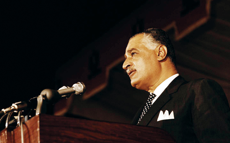 عبدالناصر حاول الاستعانة بالعلماء الألمان لبناء برنامج صواريخ متطور. أرشيفية