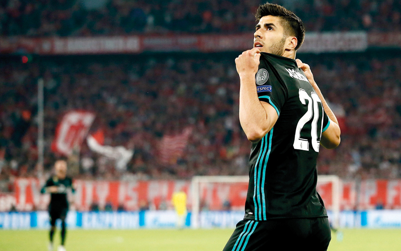 ماركو أسينسيو صدم الألمان بهدف الفوز لريال مدريد. إي.بي.إي