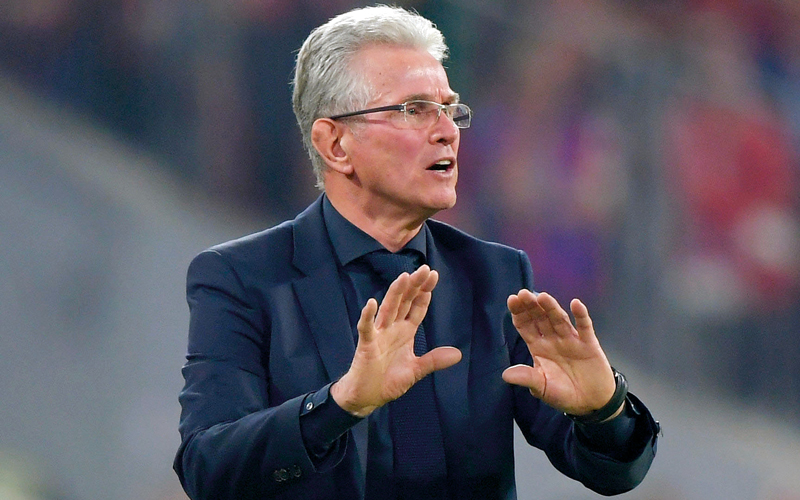 مدرب البايرن يوب هاينكس. رويترز