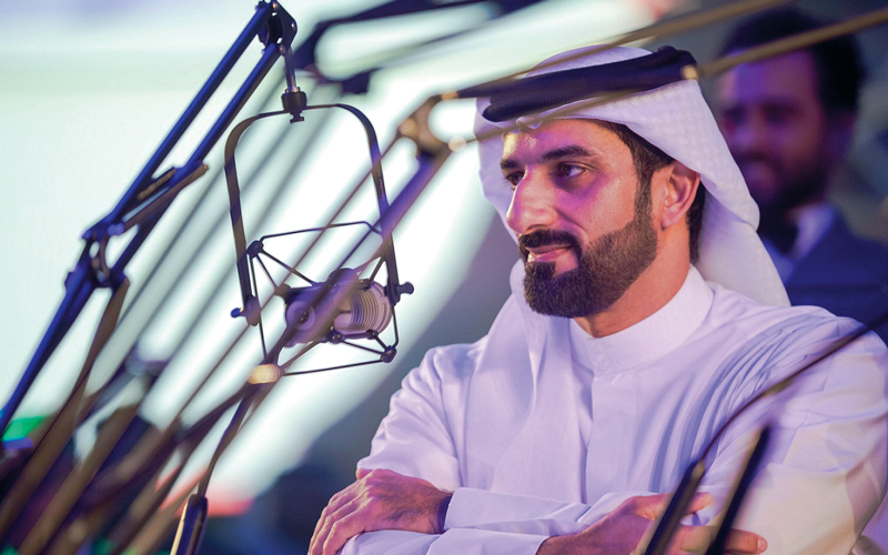 7سلطان بن أحمد القاسمي: «ستعمل المحطة  الإذاعية الجديدة، وفق رؤية محلية تتوافق مع أعلى المعايير العالمية».