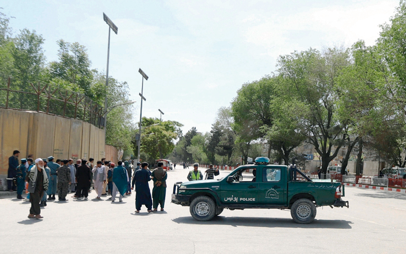 قوات الأمن عاجزة عن ضبط الأوضاع في العاصمة الأفغانية. أرشيفية