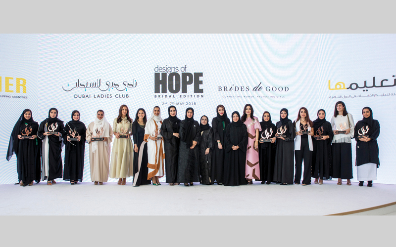 سيخصص ريع المعرض لمصلحة حملة «لتعليمها» التي أطلقتها مبادرة المنال الإنسانية عام 2017 لدعم تعليم الأطفال. تصوير: أحمد عرديتي