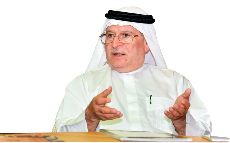 الدكتور أحمد خوري: الشيخ زايد كان يطالب المواطنين بالصبر وانتظار الآتي.. لأنه كان يؤمن بأن المستقبل أفضل.. وكان يعمل بجد لبناء دولة متطورة.
تصوير: نجيب محمد