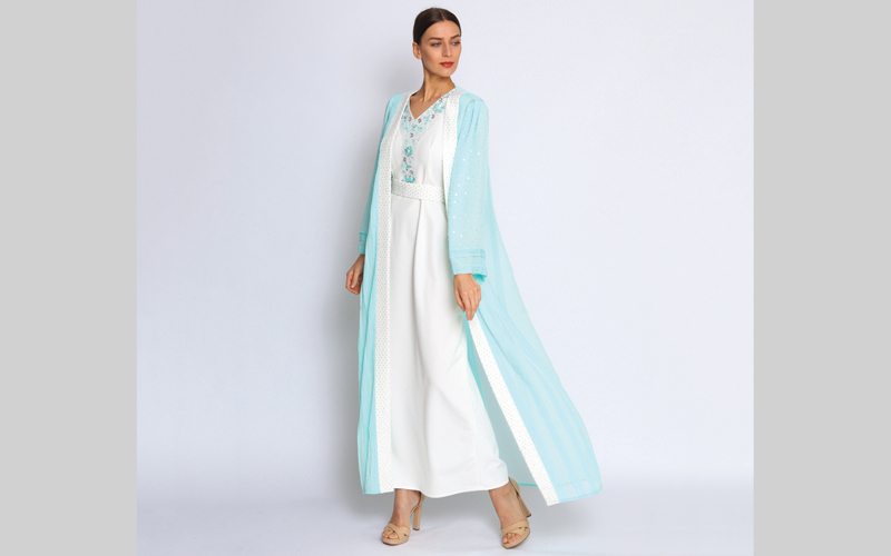 أروى بيت المال اعتمدت على التول والدانتيل والتطريز التقليدي.