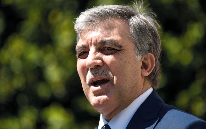 الرئيس السابق عبدالله غول. أ.ف.ب