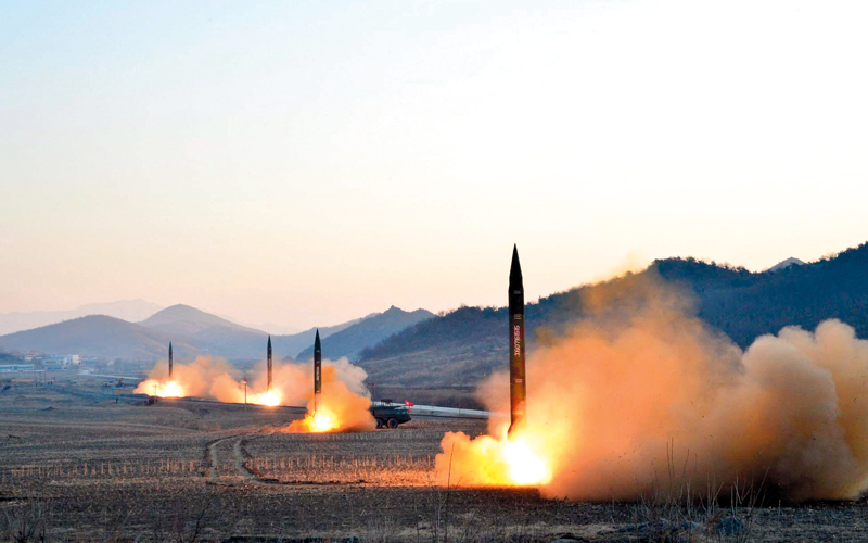 كوريا الشمالية تمكنت من تطوير ترسانة نووية حديثة.  أ.ف.ب