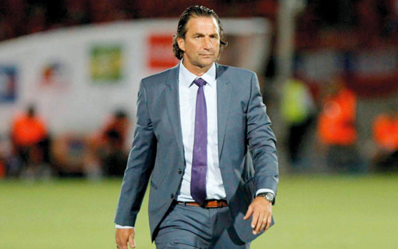 مدرب السعودية أنطونيو بيتزري. أ.ف.ب