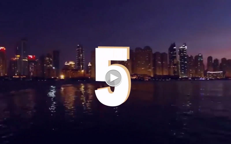 بالفيديو...تعرف على أبرز 5 معالم سياحية في دبي
