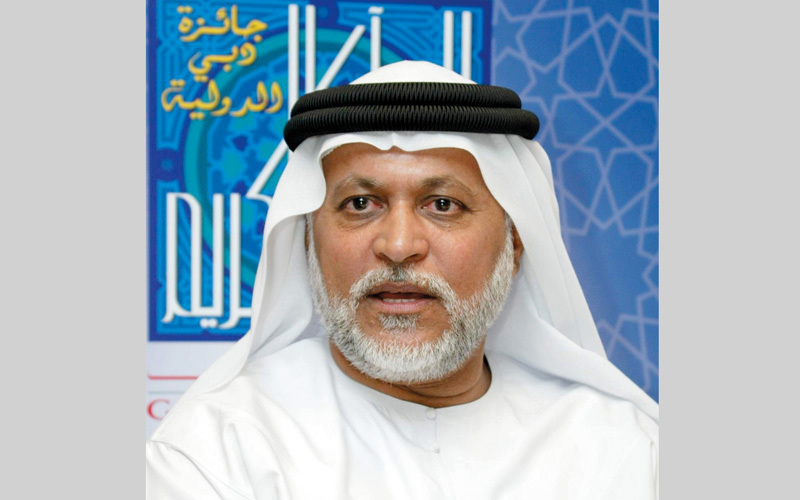 المستشار إبراهيم بوملحة: «ندرس فكرة عمل مسابقة دولية تجمع الفائزين الأوائل في مسابقات القرآن الكريم العالمية».