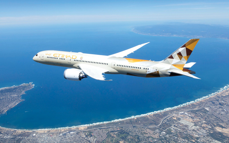 730.9 ألف مسافر يصلون إلى الإمارات عبر «الاتحاد للطيران»  لأغراض العمل والسياحة خلال 4 أشهر