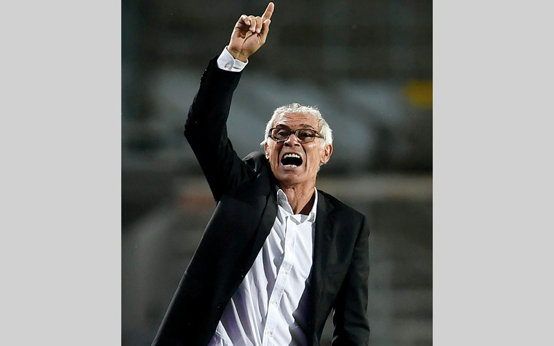 مدرب مصر هيكتور كوبر. أ.ف.ب