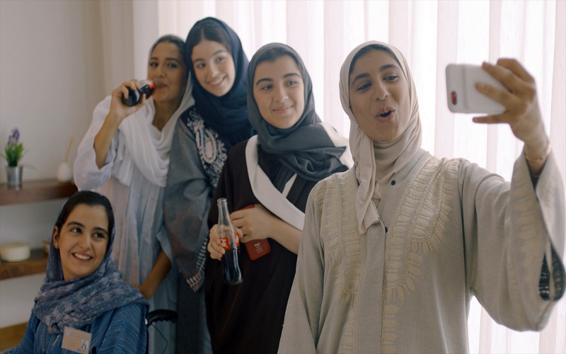 6 فتيات سعوديات في افتتاح مونديال روسيا 2018