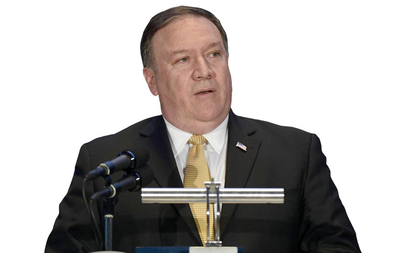 مايك بومبيو: رؤساء عديدون وقّعوا في السابق على أوراق ليجدوا أن الكوريين الشماليين إما لم يفوا بما وعدونا به، أو أنهم نكثوا وعودهم. أ.ب