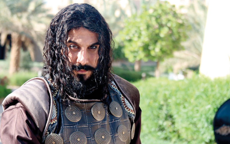 قصي خولي في «هارون الرشيد». أرشيفية