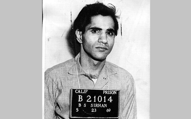 سرحان تعرّض لصدمة نفسية عندما كان في فلسطين. أرشيفية